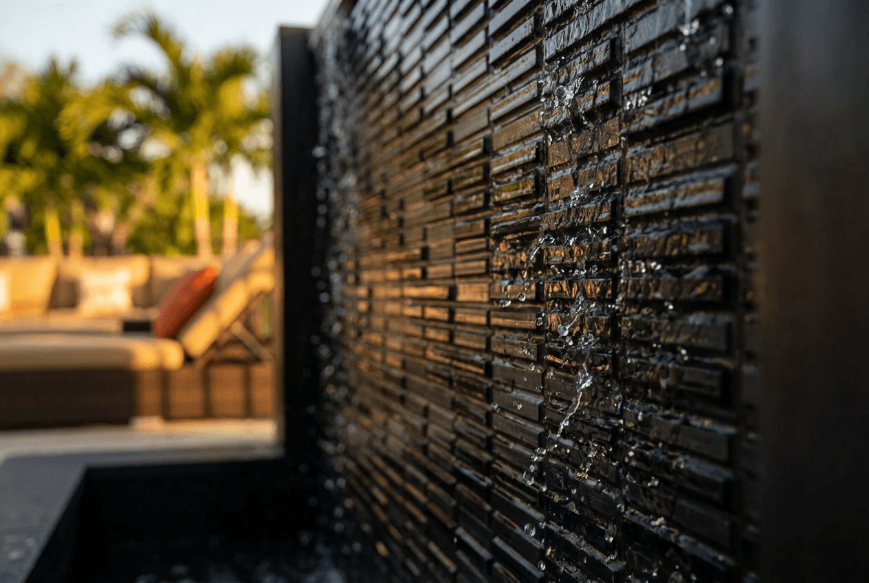 Brick Water Feature