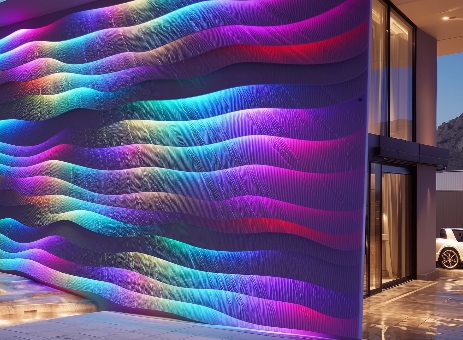 Rainbow Hotel Entrance