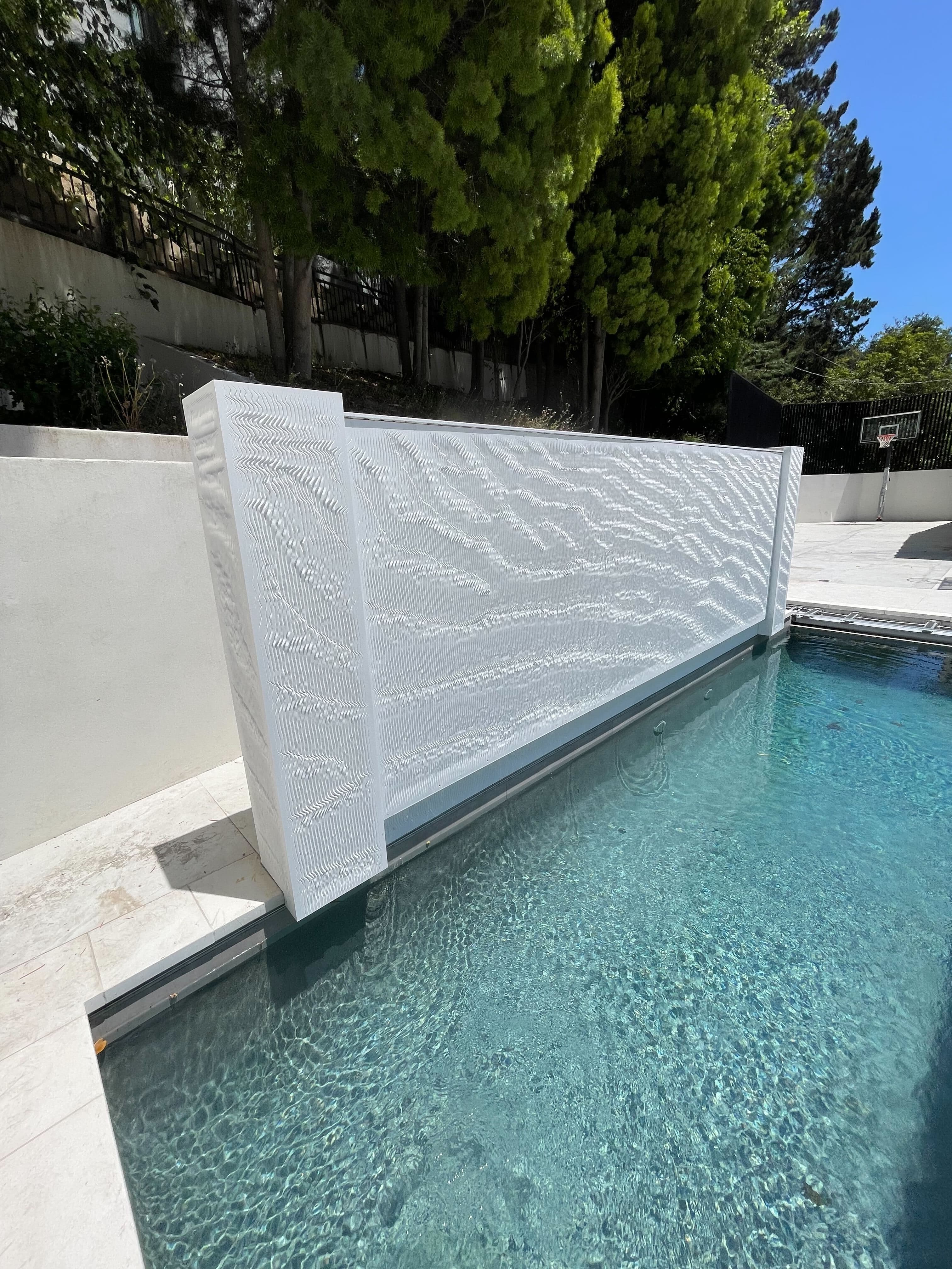 Sand Dune Pool Wall