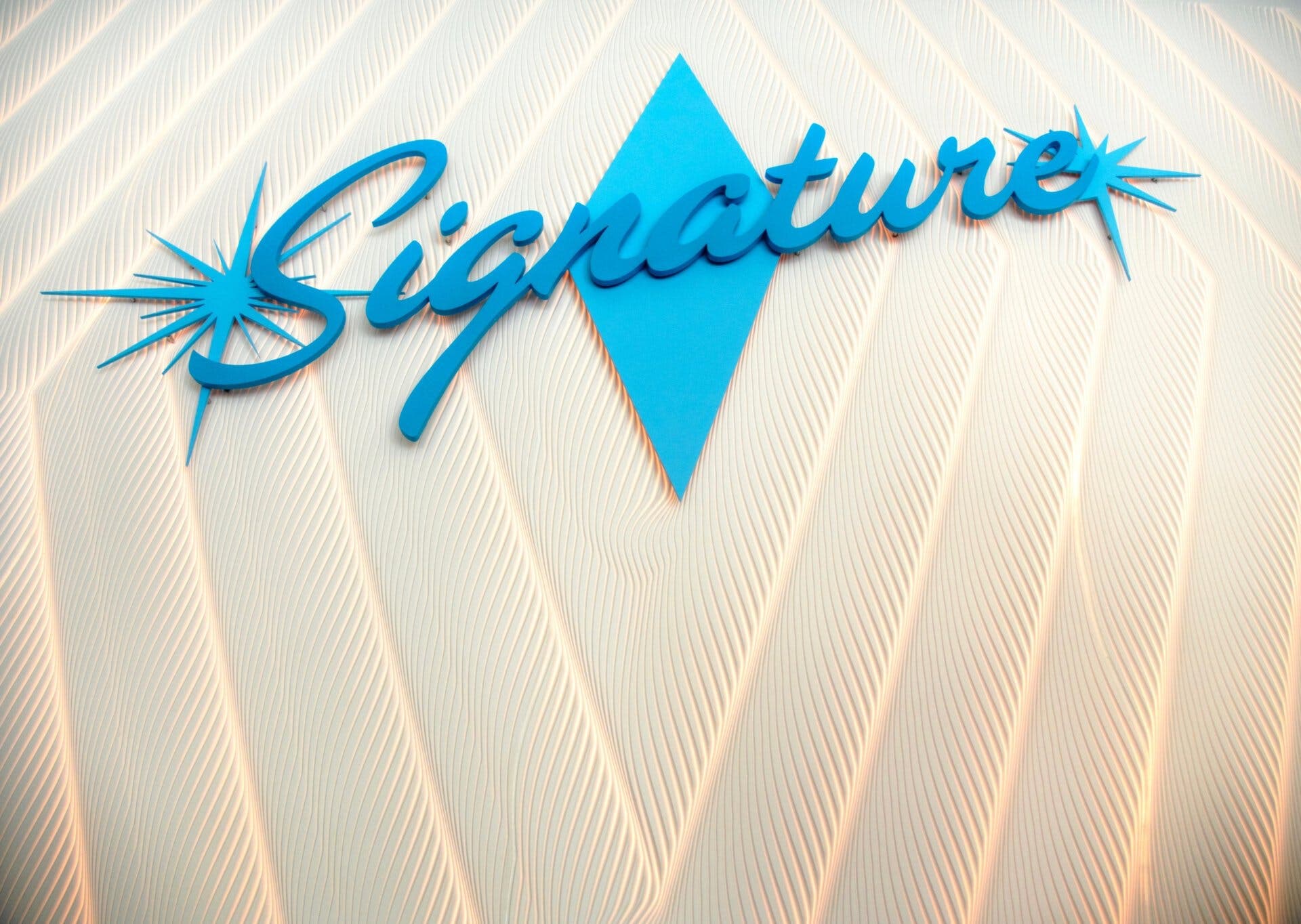Signature Branding Wall