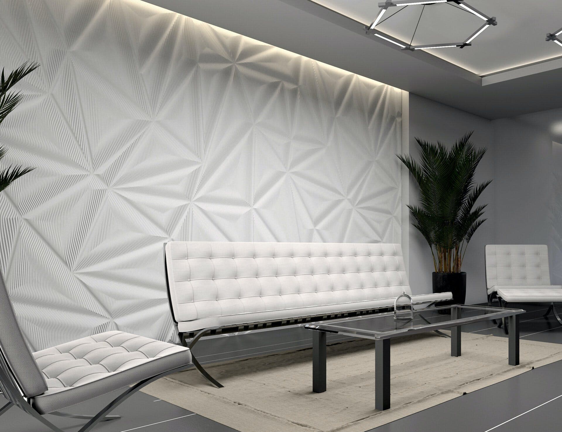 Origami Lobby Wall