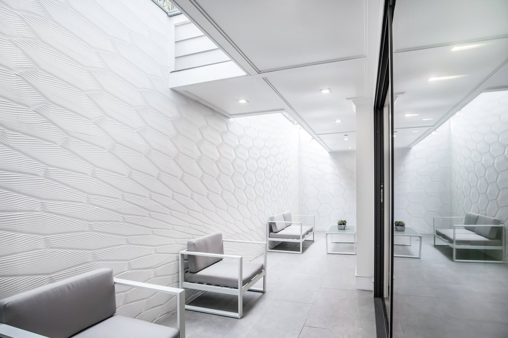 Hive Patio Wall