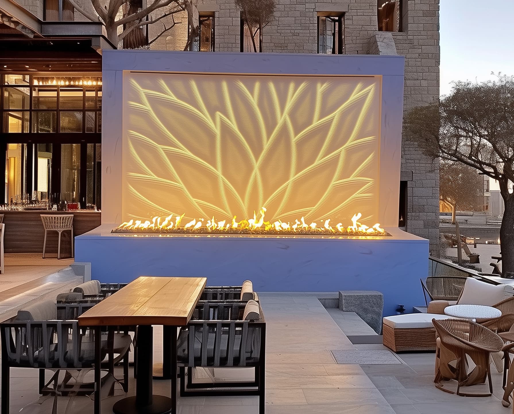 Billow Fireplace