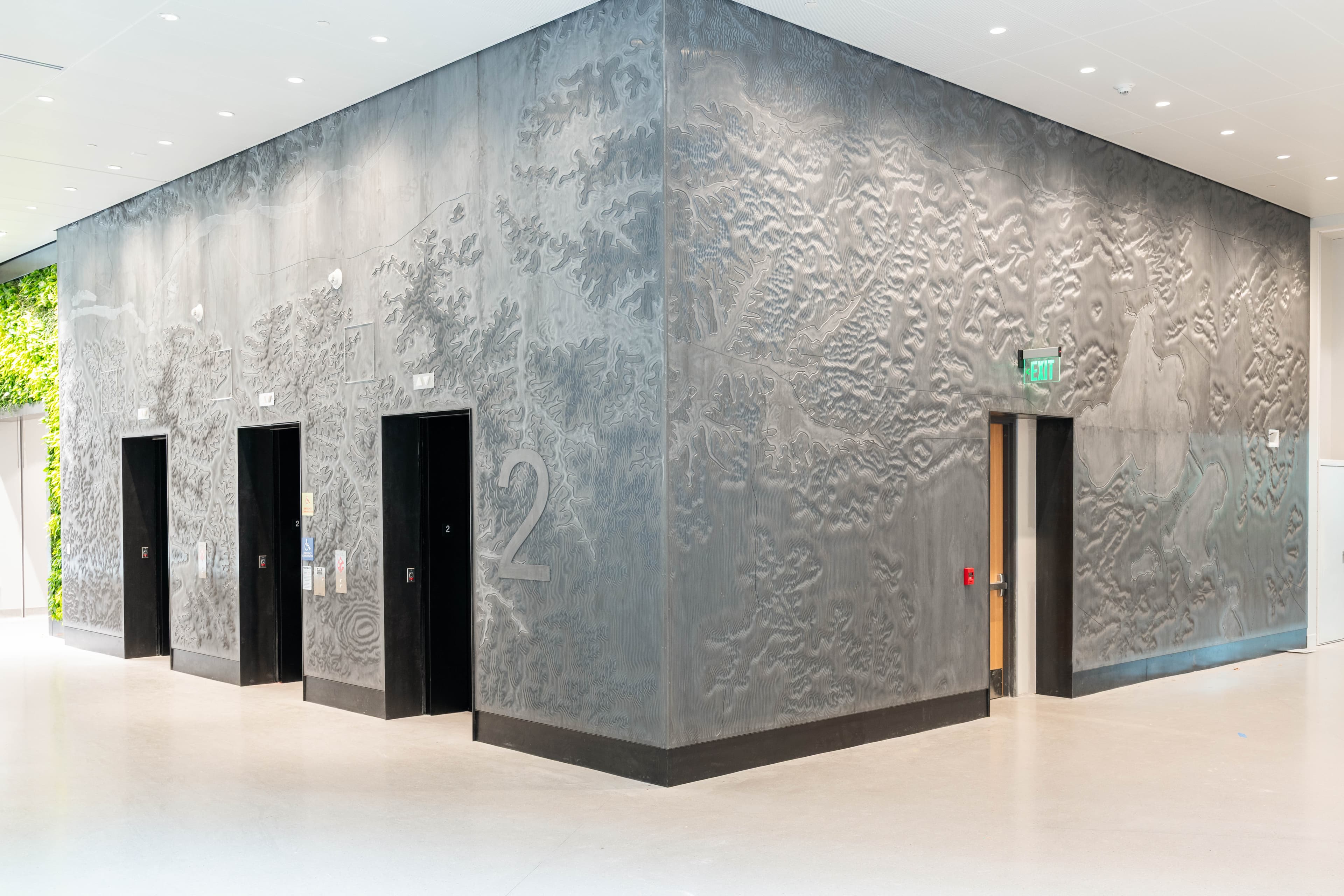 wisconsin university elevator lobby