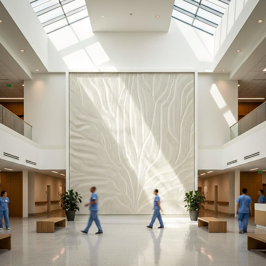 Tree of Life Hospital Feature Wall