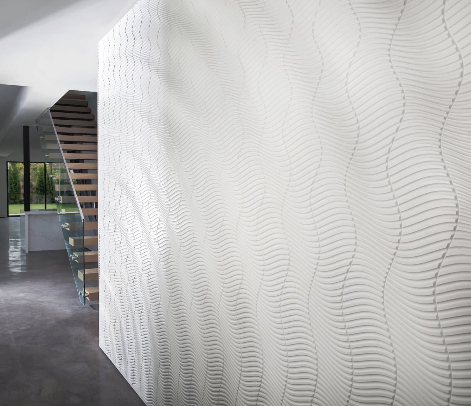 Rainbow White Feature Wall Hero Cropped Application