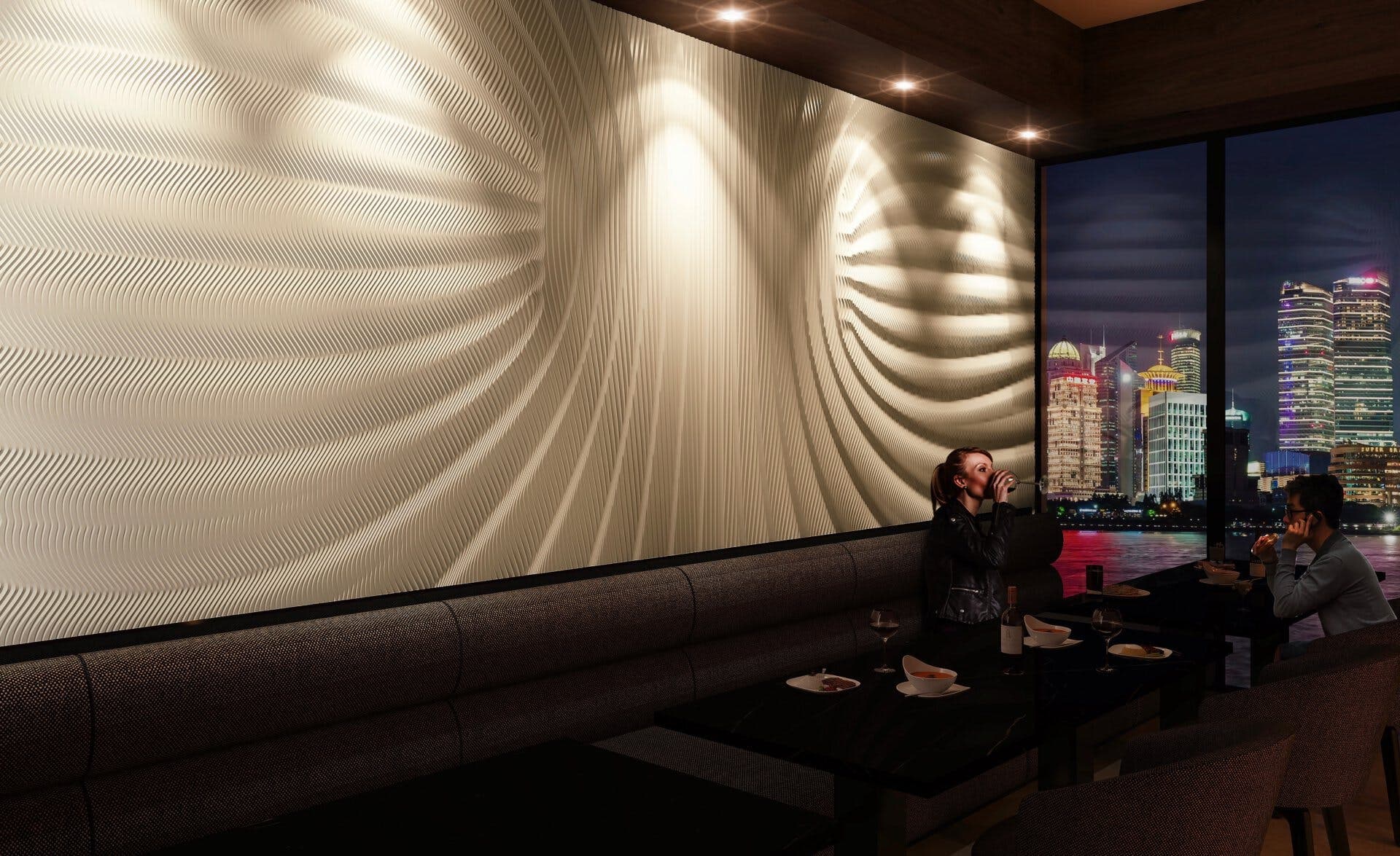 White Matrix Restaurant Application