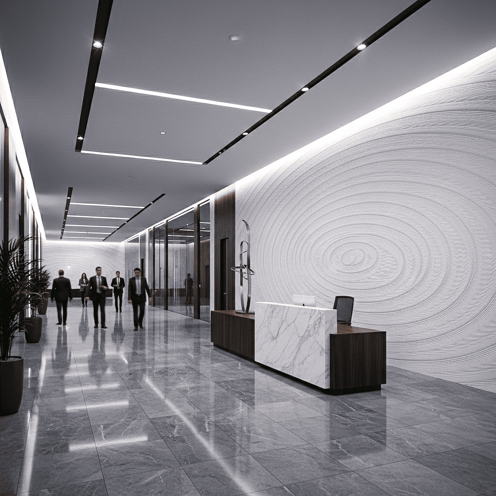 Orbit Lobby Reception Corporate Office
