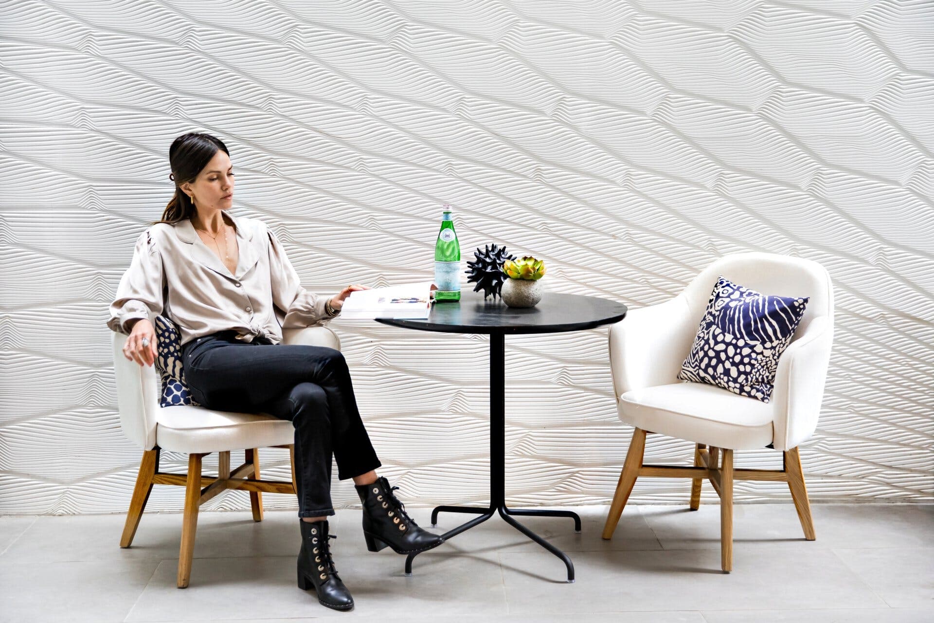 Hive Patio Feature Wall