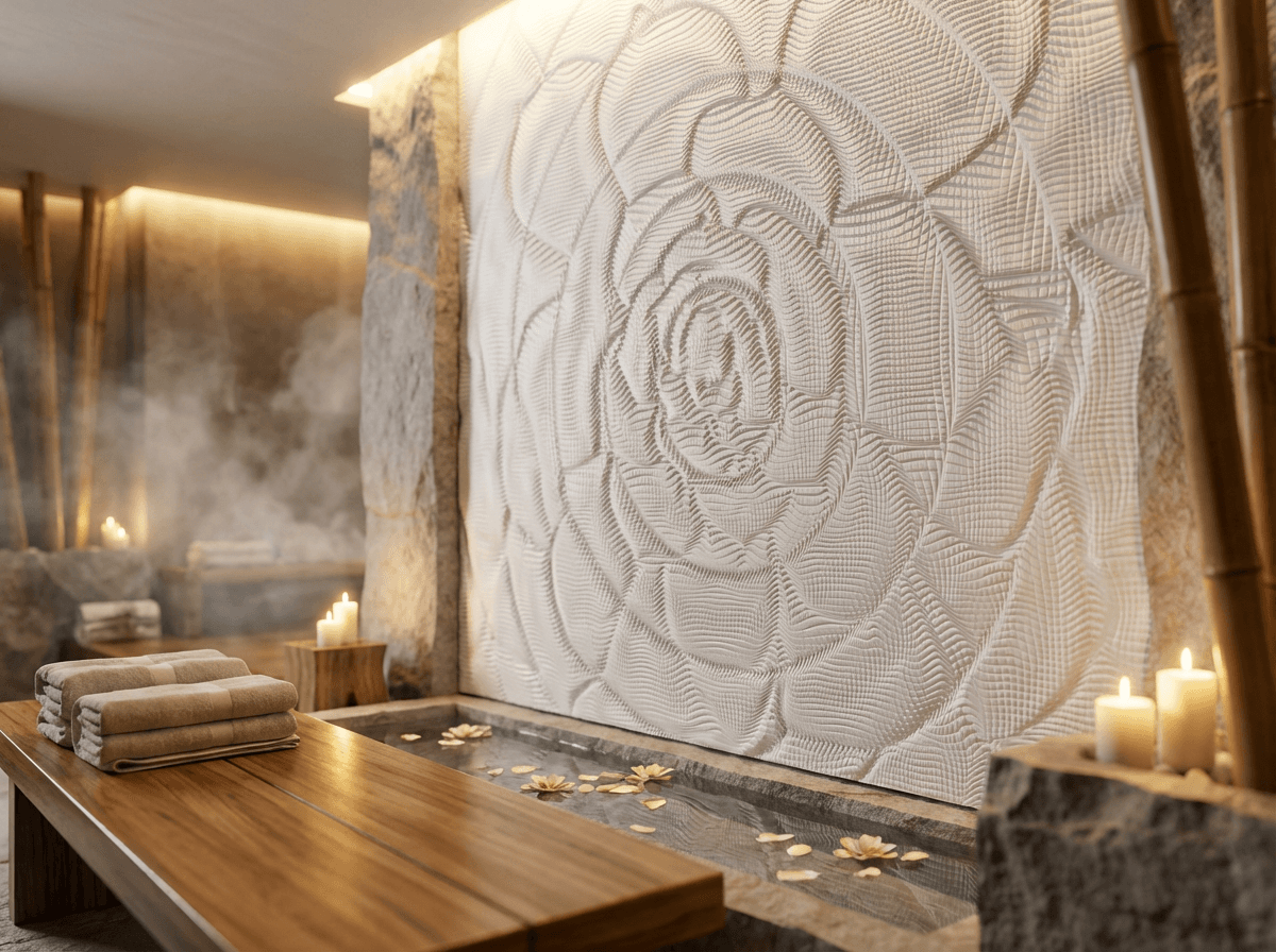 Succulent Feature Wall Spa